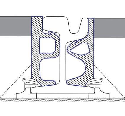 Комплект прирельсовых профилей №6