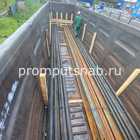 Доставили 324 тонны рельсов для зернового терминала: разработали схему погрузки и уложились в 30 дней