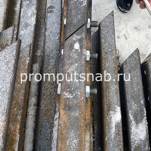 Подготовили 89 тонн рельсов для плавного и безударного прохода кранового колеса