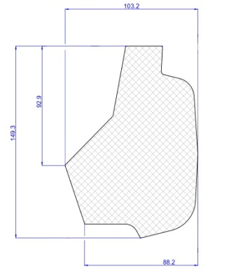Внешний фиксатор от комплекта №1