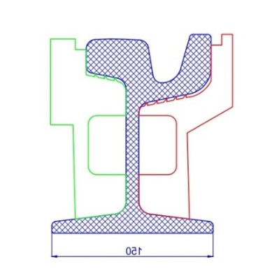 Комплект прирельсовых профилей №5