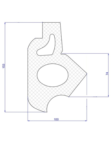 Междупутный, боковой №4  (упрощенный вариант)